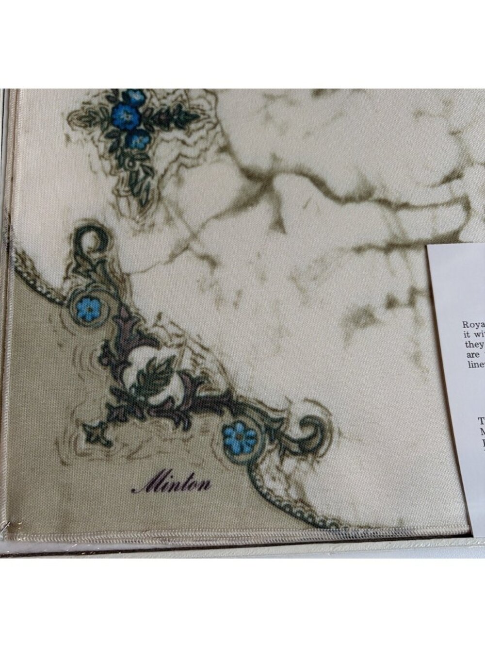VTG Royal Doulton Minton Mattes Placemats Batik Grasmere Alexis Wilds Set Of 4